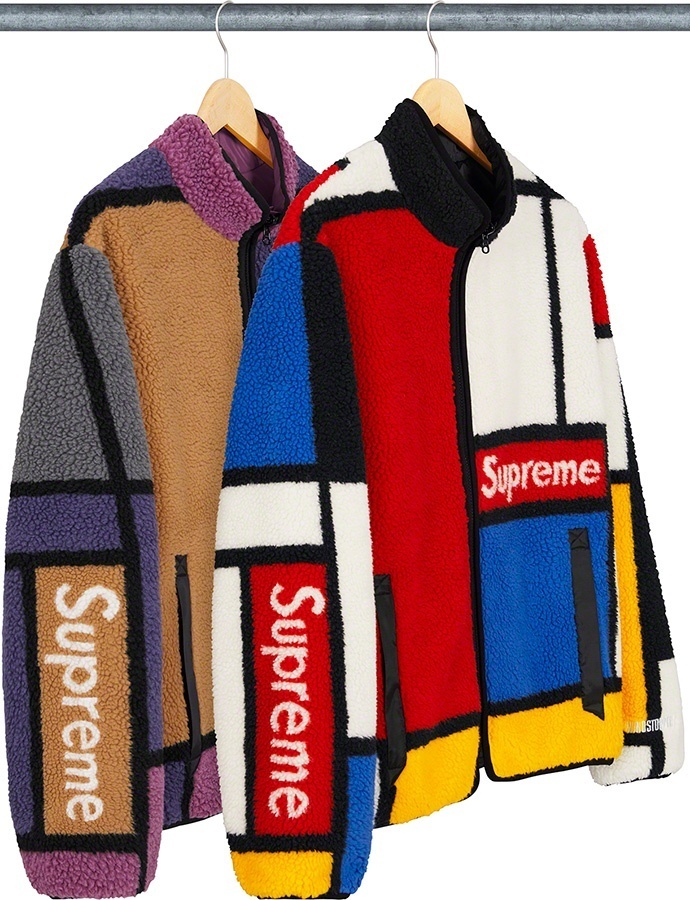 Reversible Colorblocked Fleece Jacket